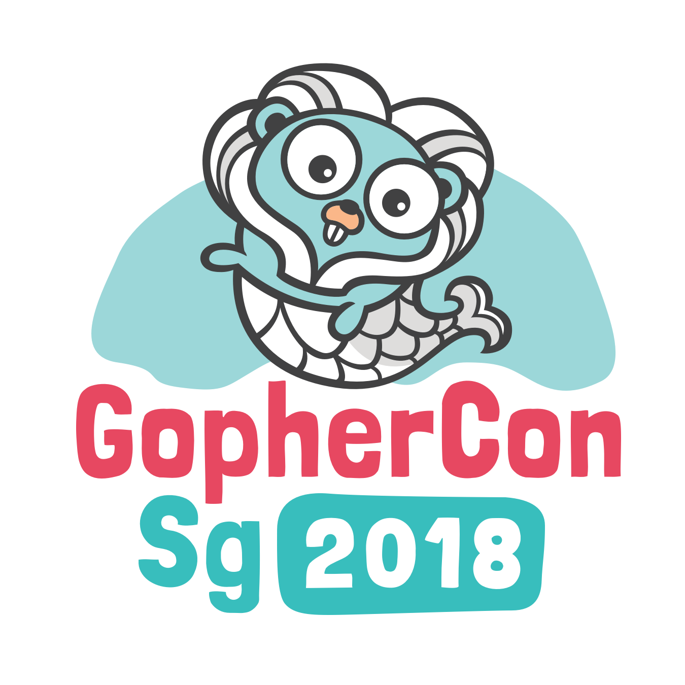 GopherCon Singapore 2018 Logo